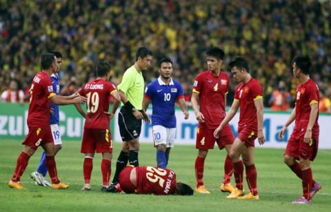 Trọng tài Ma Ning - "hung thần" của bóng đá Việt Nam? Ảnh: Dân trí