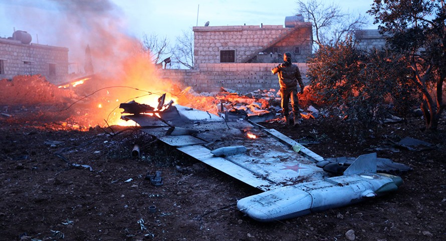 Nga yêu cầu Thổ Nhĩ Kỳ thu thập các mảnh vỡ của máy bay SU-25 tại Idlib