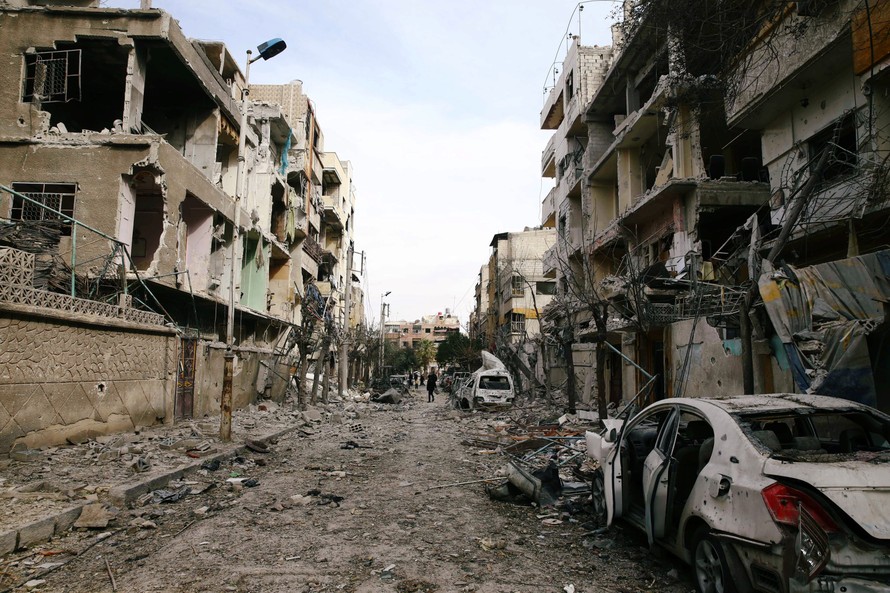 Chiến sự Syria: Lực lượng đối lập áp dụng lệnh giới nghiêm tại Đông Ghouta