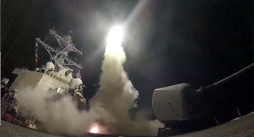 'Mỹ sẽ xem xét tiến hành tấn công Syria lần nữa'
