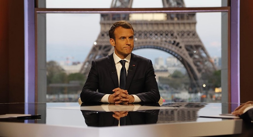 Tổng thống Pháp Emmanuel Macron.