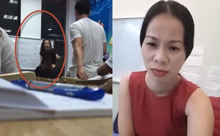 Bà Nguyễn Thị Kim Tuyến - người trong clip chửi học viên là "con lợn". 