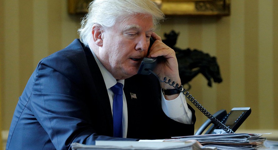 Tổng thống Trump gọi điện chúc mừng ông Putin 
