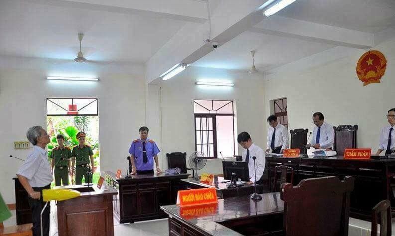 Phiên tòa phúc thẩm vụ án dâm ô trẻ em tại Bà Rịa-Vũng Tàu.