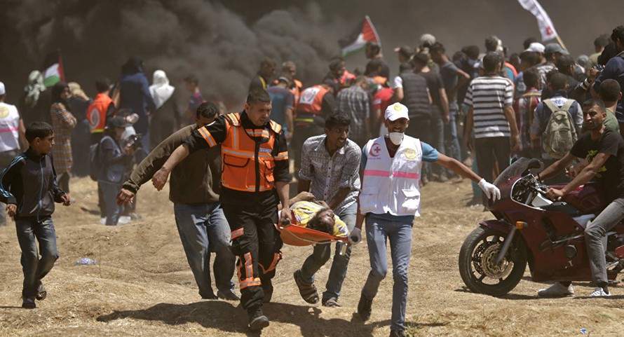 Thêm 400 người biểu tình Palestine thương vong tại Dải Gaza