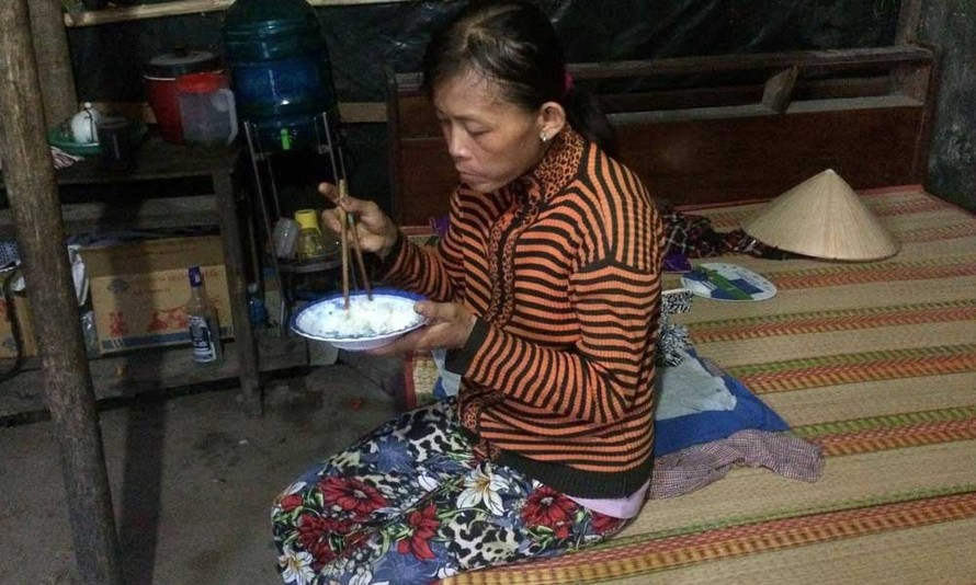 Bà Trần Thị Á Khương - người chôn sống con mình. Ảnh: VietNamNet