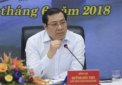 Ông Huỳnh Đức Thơ, Chủ tịch TP Đà Nẵng. Ảnh: VnExpress