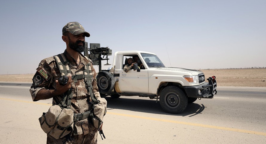 Nhóm phiến quân SDF giải phóng khu vực biên giới Iraq-Syria