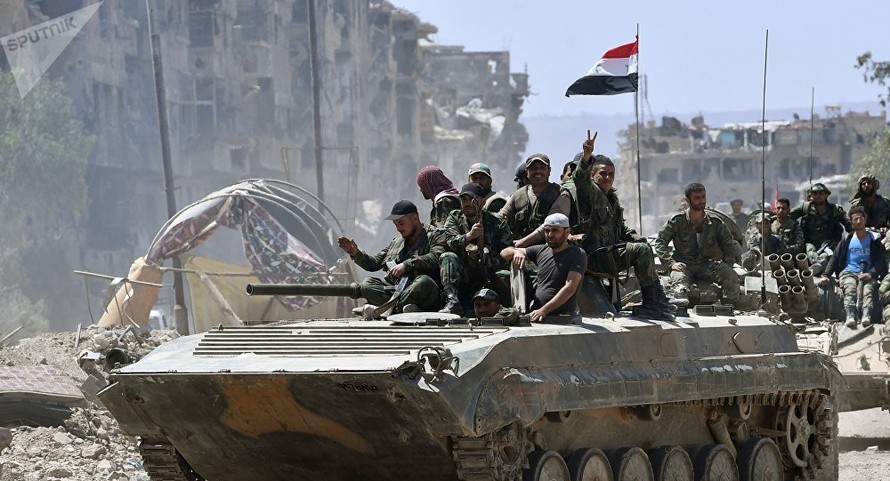 Chiến sự Syria: Quân chính phủ đánh bật các phiến quân định tấn công Palmyra
