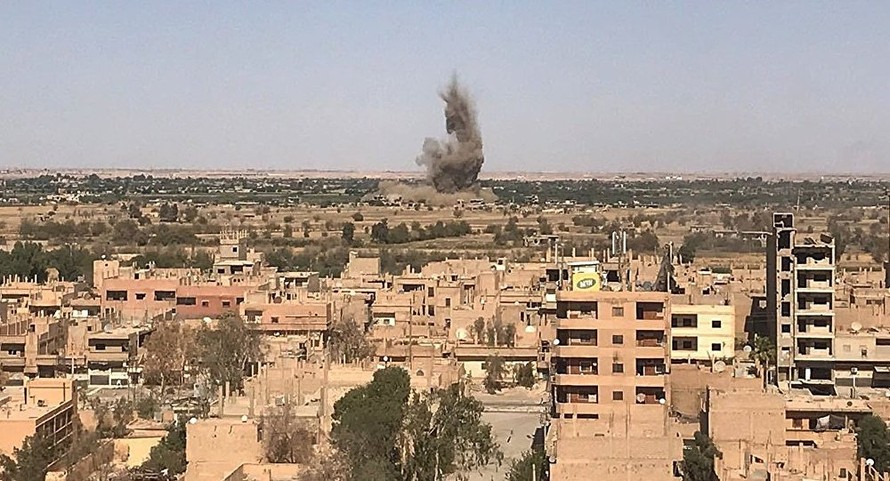 Chiến sự Syria: Liên quân Mỹ không kích tỉnh Deir ez-Zor khiến 8 người thiệt mạng