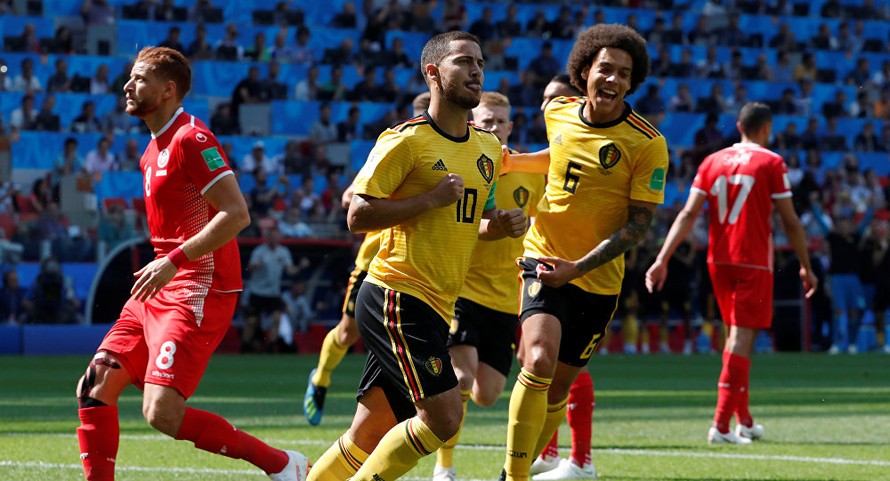 Hazard và Lukaku lập cú đúp, Bỉ đả bại Tunisia trong cơn mưa bàn thắng