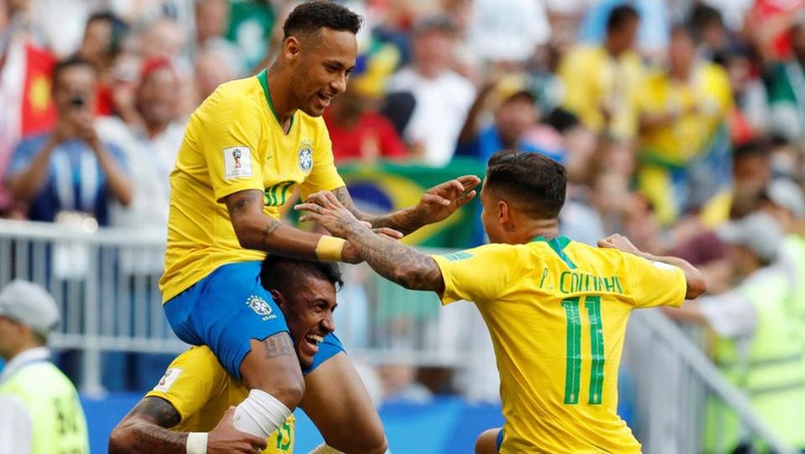 Hàng công thăng hoa, Brazil thắng thuyết phục trước Mexico
