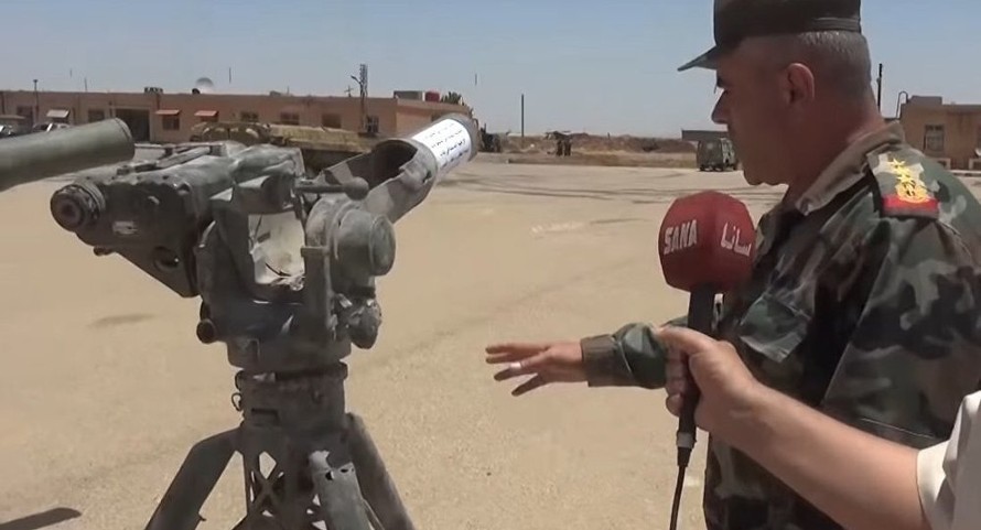 [VIDEO]: Quân chính phủ thu giữ dàn vũ khí hạng nặng của FSA tại Daraaa 