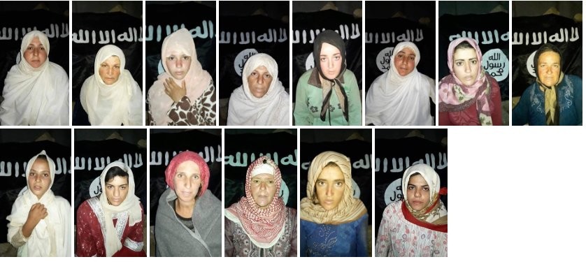 IS đe dọa thiêu sống phụ nữ và trẻ em bị bắt cóc tại Sweida 