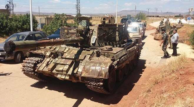 Chiến sự Syria: Phiến quân tại Quneitra giao nộp vũ khí hạng nặng