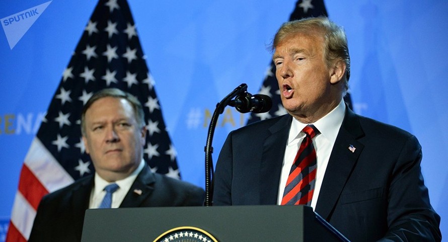 Tổng thống Trump và Ngoại trưởng Pompeo bất đồng quan điểm về vấn đề Iran