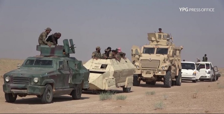 Chiến sự Syria: Phiến quân SDF đánh đuổi IS khỏi khu vực biên giới Syria-Iraq