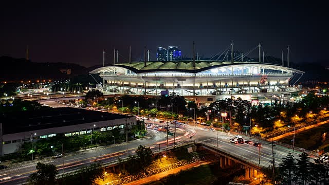 Sân vận động World Cup Sangnam. Ảnh: Getty