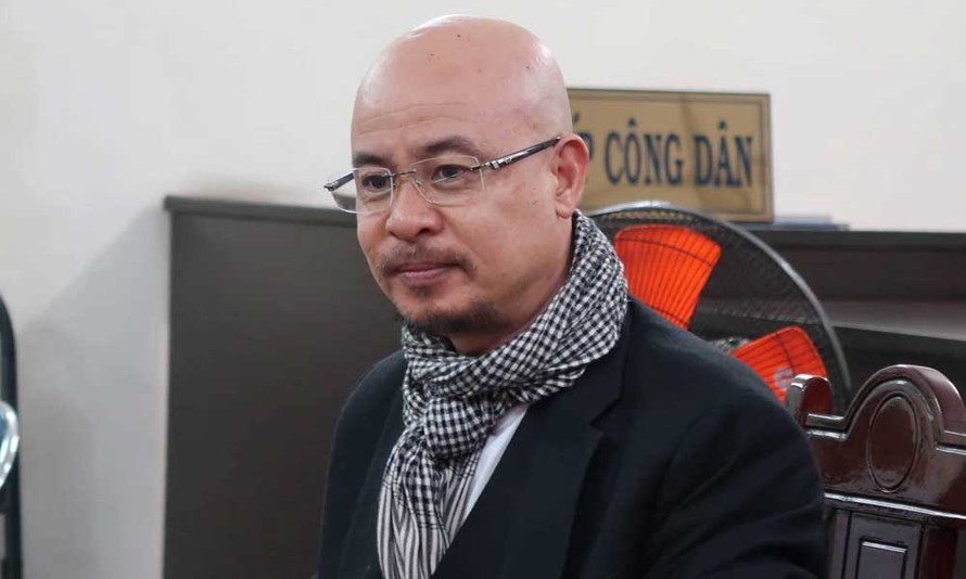 Ông Đặng Lê Nguyên Vũ tại phiên tòa. Ảnh: VietNamNet