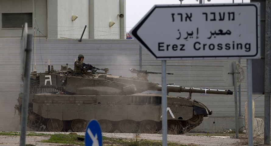 Israel phong tỏa một chiều cửa khẩu tại dải Gaza