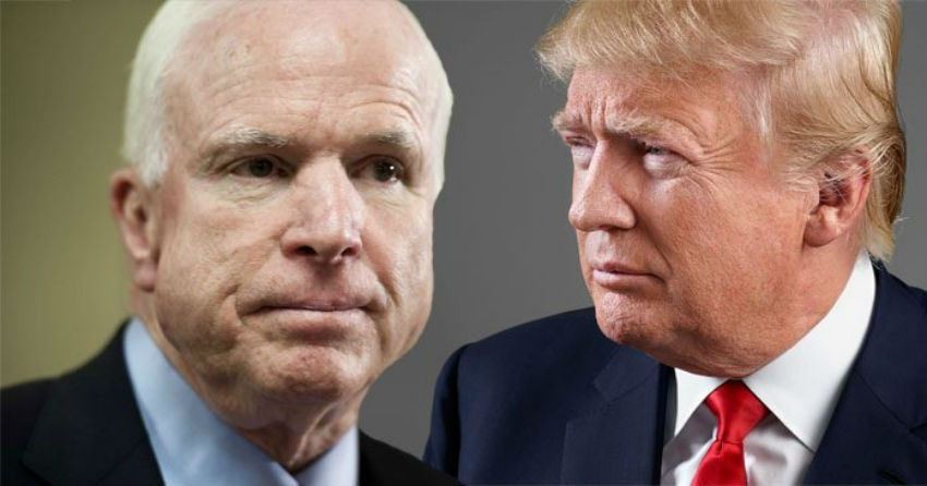 Tổng thống Trump không được mời dự lễ tang Thượng nghị sĩ McCain