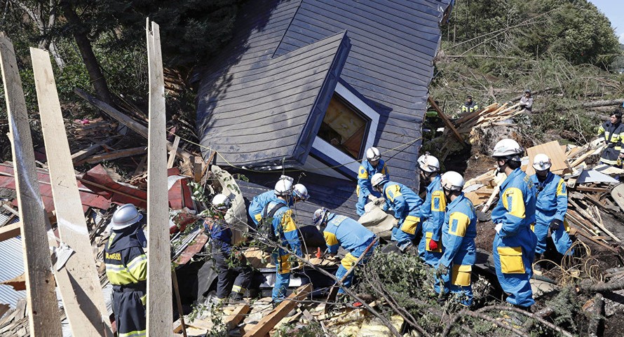 Nhật Bản: Hơn 30 người bị chôn vùi do động đất tại Hokkaido