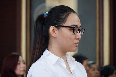 Trùm ma túy Trần Kim Yến tại phiên xét xử. Ảnh: NLĐ