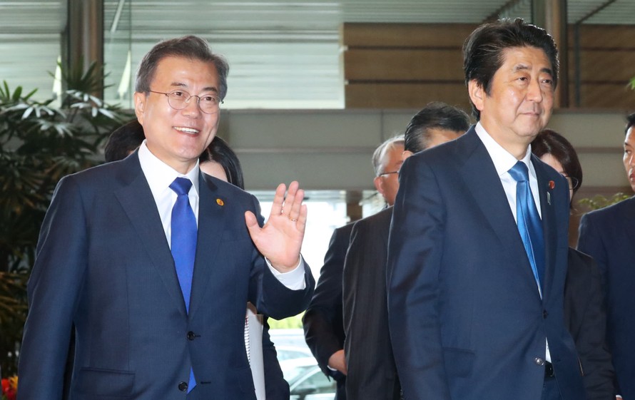 Lãnh đạo Hàn, Nhật tổ chức hội nghị thượng đỉnh trên đất Mỹ