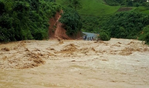 Cảnh báo lũ quét và sạt lở đất tại các tỉnh Nam Trung Bộ 