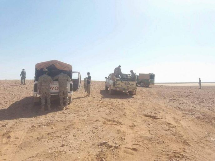Chiến sự Syria: Các tay súng IS quyết tử tại khu vực hoang mạc Al-Safa 