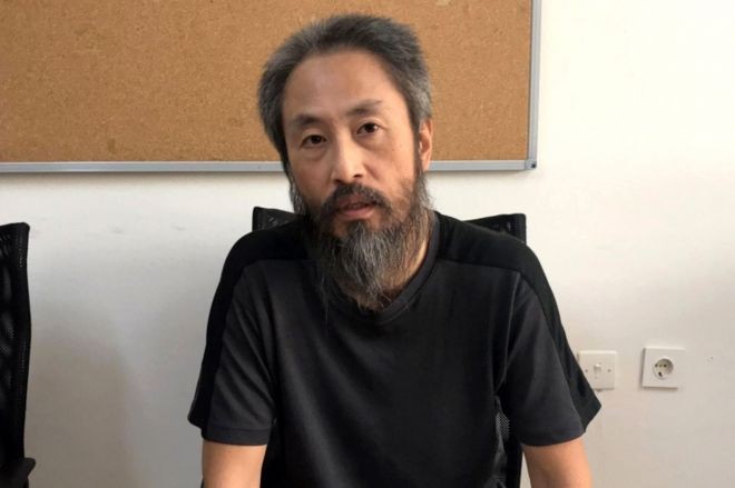 Ông Jumpei Yasuda xuất hiện sau 3 năm bị khủng bố bắt cóc tại Syria.