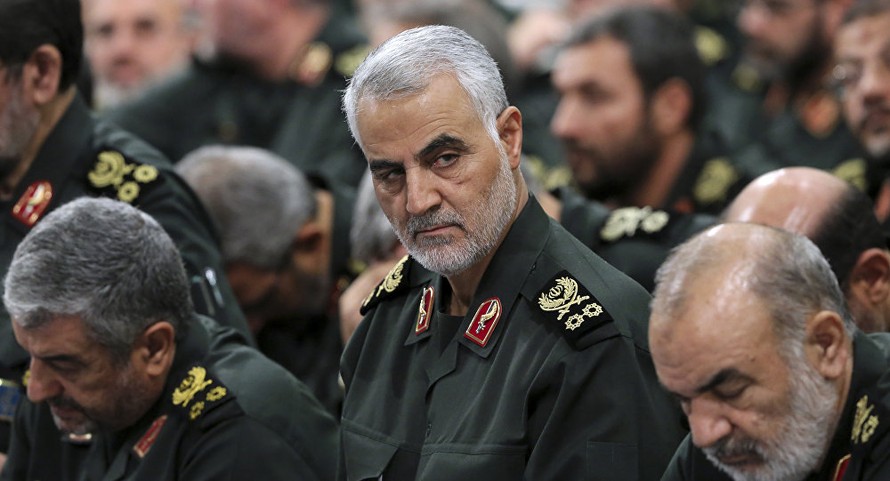 Tướng Qassem Soleimani - chỉ huy lực lượng đặc nhiệm Quds thuộc Vệ binh Cách mạng Hồi giáo Iran. Ảnh: Sputnik