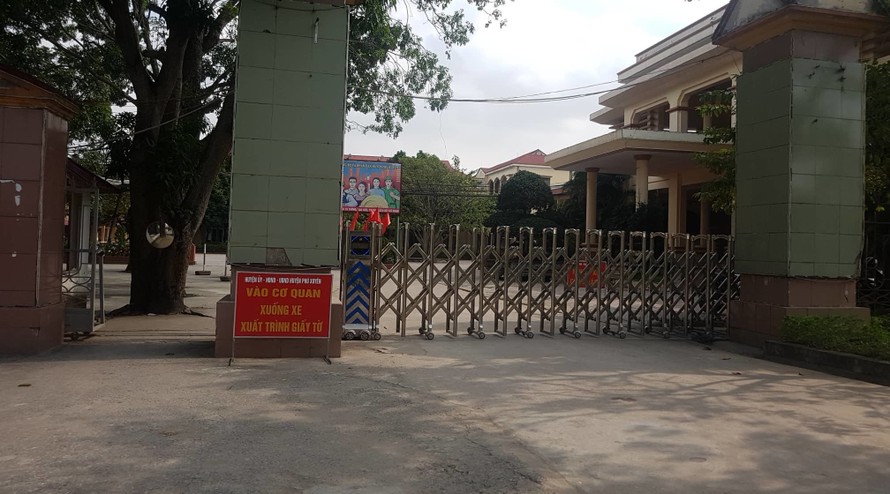 Trụ sở Huyện ủy - UBND huyện Phú Xuyên. Ảnh: VietNamNet
