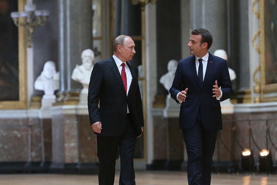 Putin và Macron thảo luận về tình hình Ukraine và Syria 