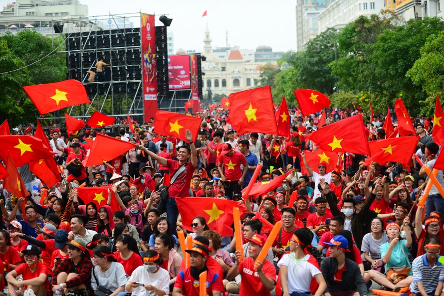 TP Hồ Chí Minh trang bị nhiều màn hình lớn xem trận chung kết AFF Cup 2018
