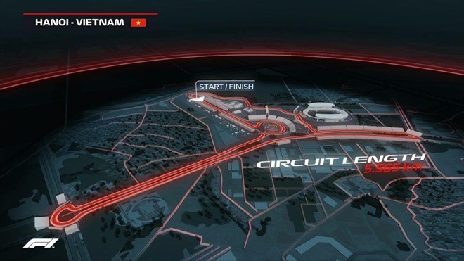 Hà Nội được phép điều chỉnh hướng tuyến đường đua F1