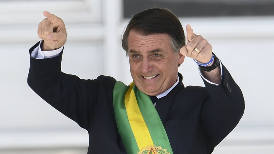  Tổng thống Brazil Jair Bolsonaro. Ảnh: France24