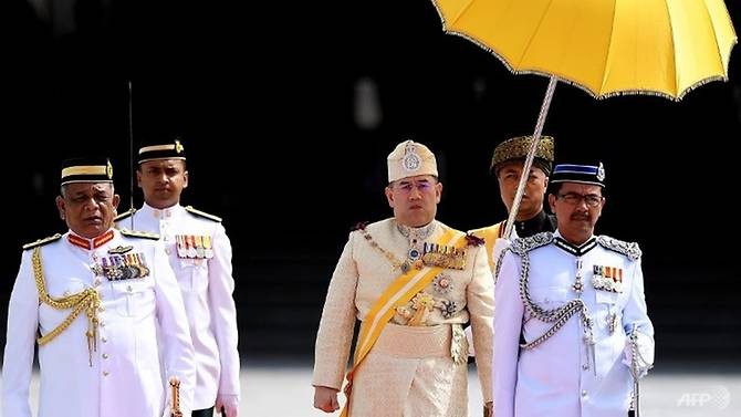 Quốc vương Malaysia Muhammad V chính thức thoái vị. Ảnh: AFP
