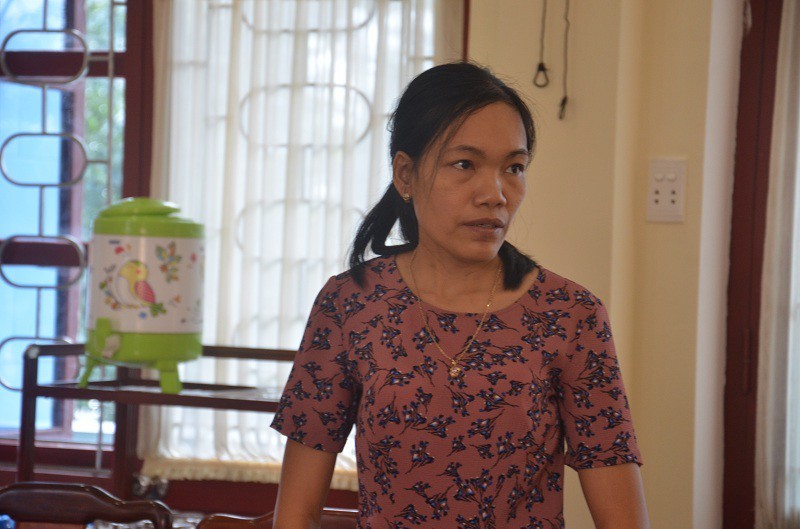Cô giáo Lê Thị Hải - người đã tát học sinh khiến em này nhập viện. Ảnh: Dân trí