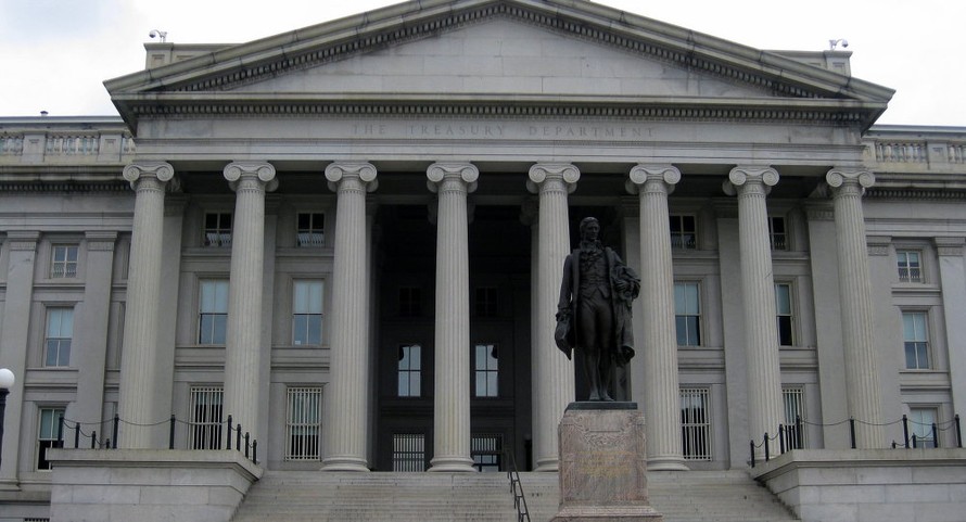 Hạ viện Mỹ trình dự luật mở cửa Bộ Tài chính và Sở Thuế vụ