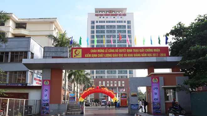 Trường Đại học Công nghiệp Hà Nội. Ảnh: Thanh Niên
