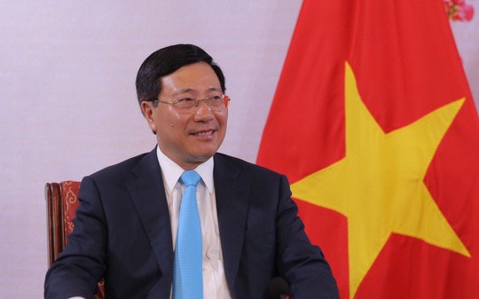 Phó Thủ tướng, Bộ trưởng Ngoại giao Phạm Bình Minh. Ảnh: NLĐ