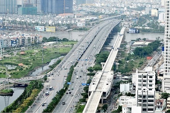 Dự kiến tuyến Metro số 1 Bến Thành - Suối Tiên hoàn thành vào năm 2020