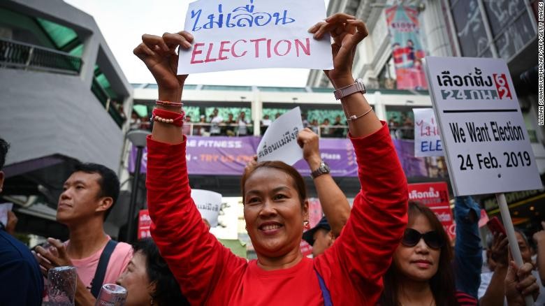 Chính quyền quân sự Thái Lan nhiều khả năng thắng thế trong cuộc bầu cử sắp tới