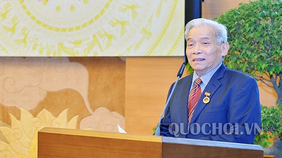 Nguyên Phó Chủ tịch Quốc hội Nguyễn Phúc Thanh. Ảnh: Quốc Hội