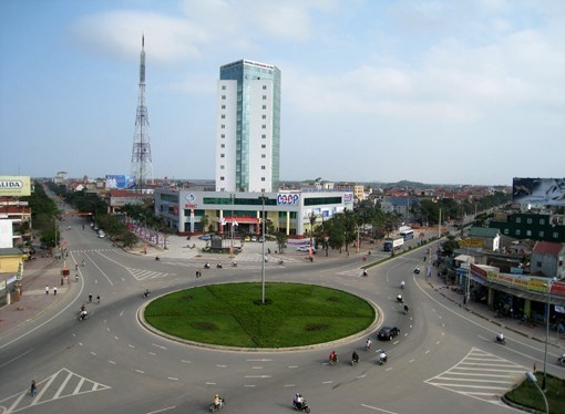 Thành phố Hà Tĩnh. Ảnh: Vietnamplus