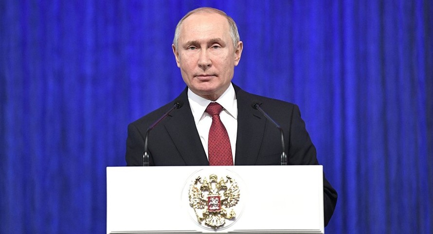 Tổng thống Putin: 'Nga là một quốc gia yêu chuộng hòa bình'