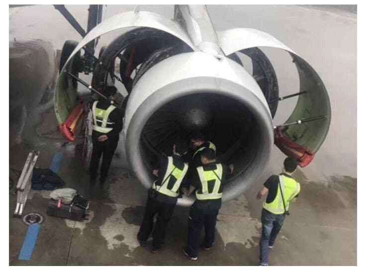 Trung Quốc: Hành khách ném tiền xu vào động cơ máy bay để cầu may