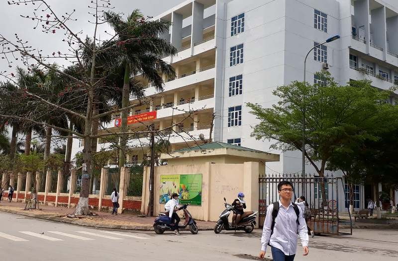 Trường THPT Chuyên Thái Bình. Ảnh: VietNamNet