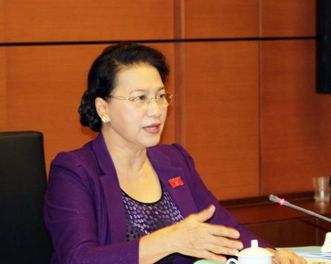 Chủ tịch Quốc hội Nguyễn Thị Kim Ngân. Ảnh: PLO